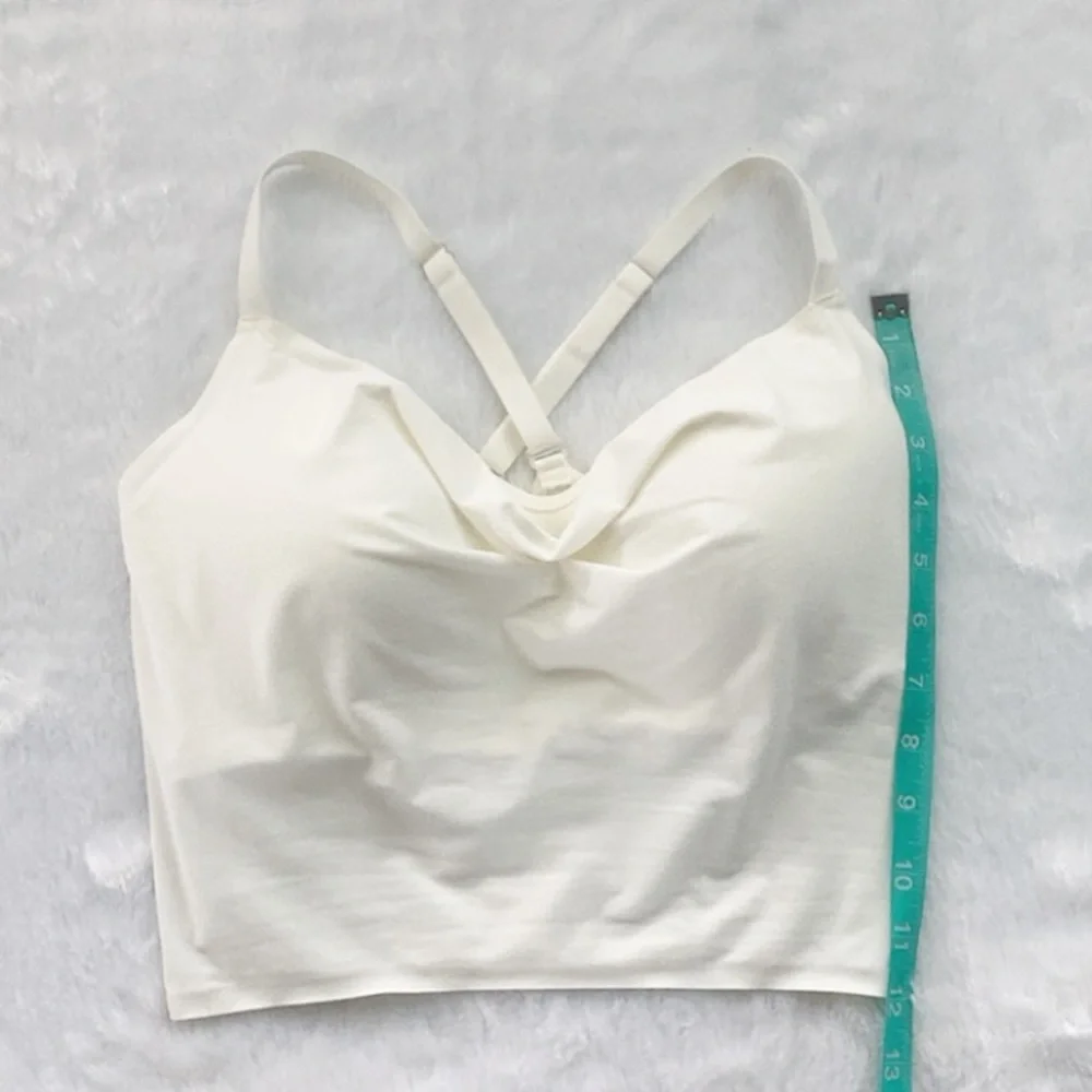 Like New Vitality Balance Athletica The Moxie Longline Bra in Cumulus - Picture 4 of 10